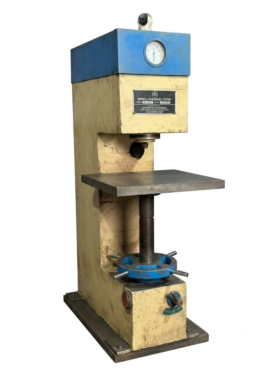Brinell hardness tester used for casting quality checks
