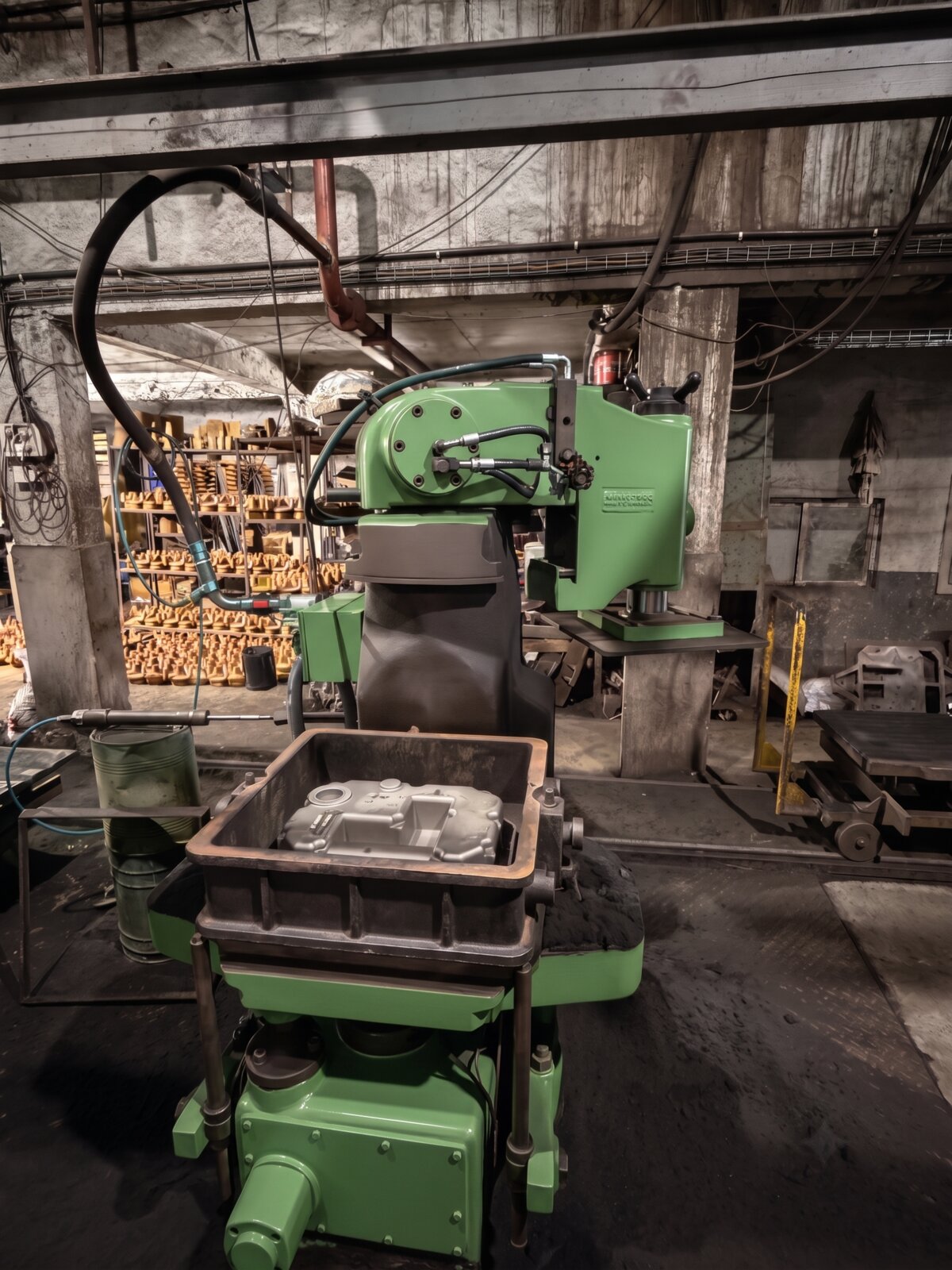 Moulding machine on the DK Industries shop floor